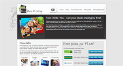 Desktop Screenshot of freephotoprinting.co.uk