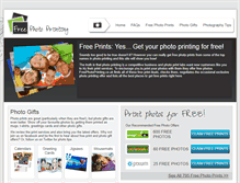 Tablet Screenshot of freephotoprinting.co.uk